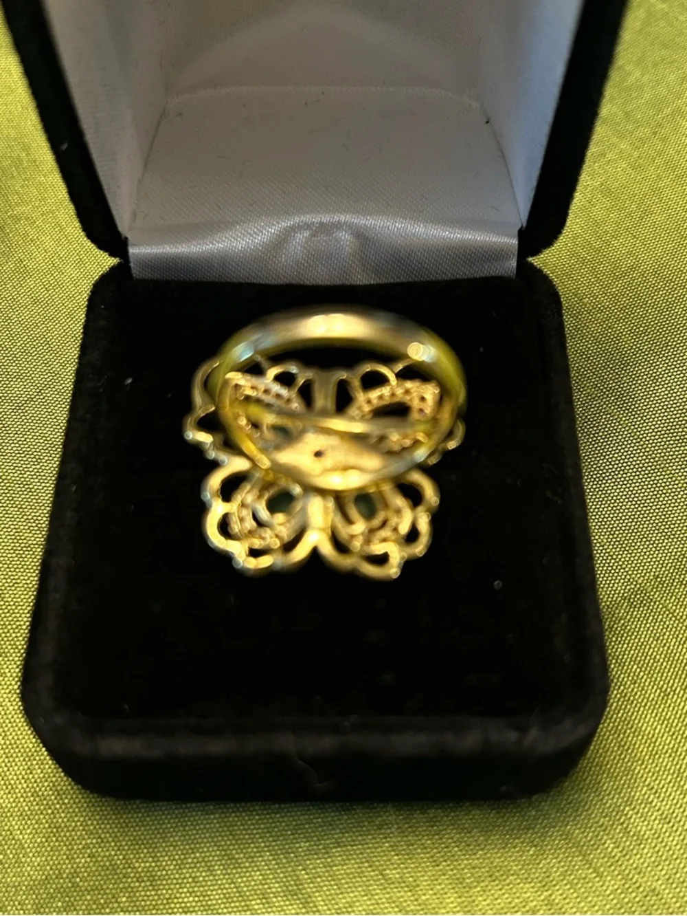Genuine Emerald & Ruby Butterfly Ring
See Video - Picture 5 of 6